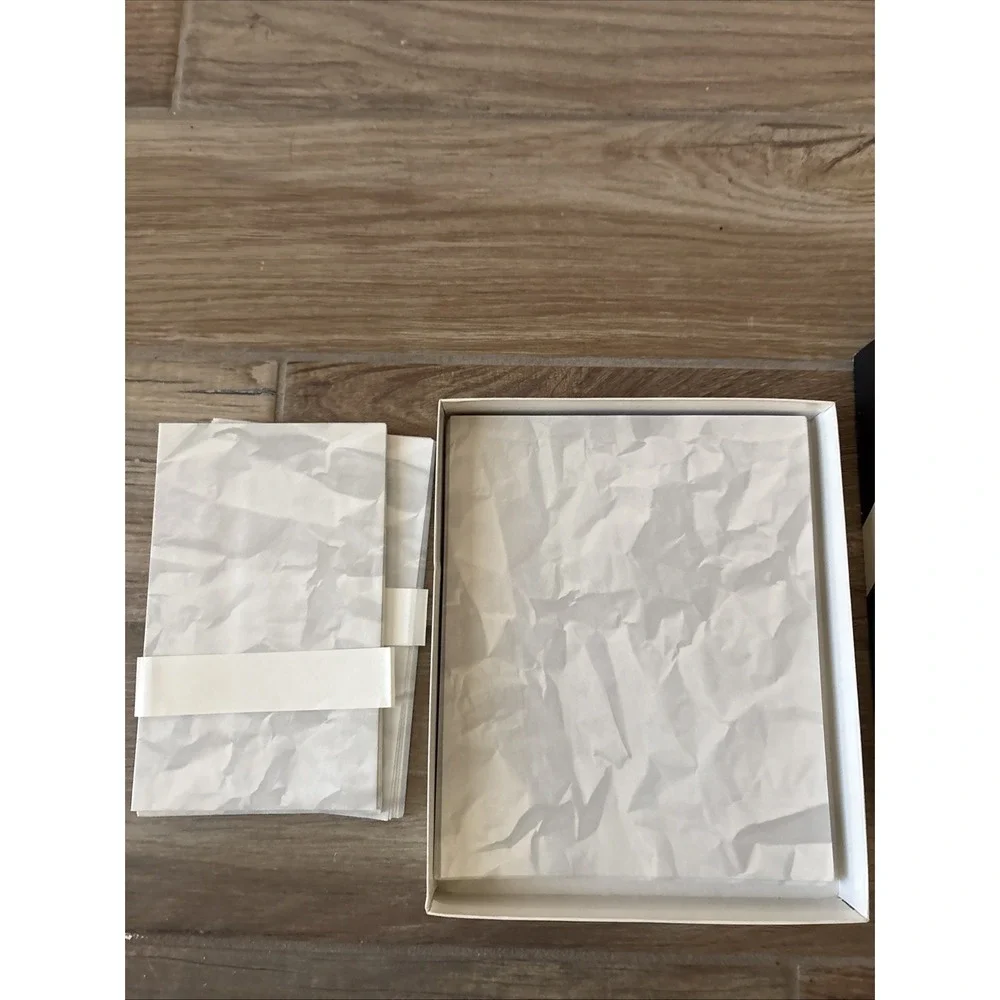 Vintage Museum of Modern Art Stationary Paper Judith Henry Crumpled Paper Design